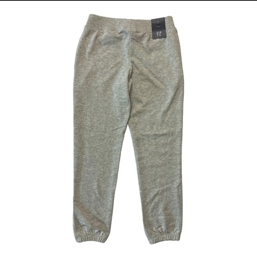 GAP Girl's French Terry Lined Elastic Waistband Jogger Pant - Picture 2 of 2